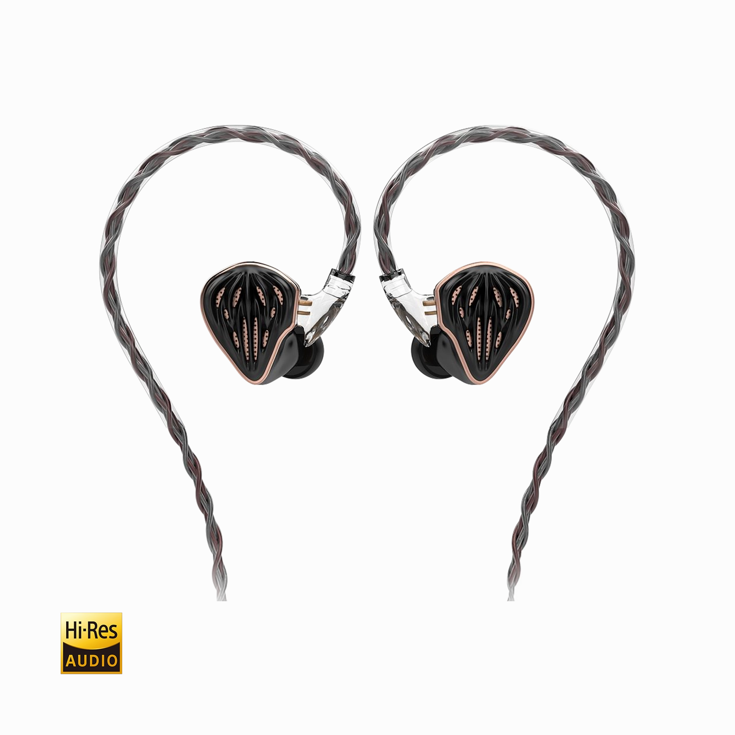 HIDIZS MS5 4BA 1DD Hybrid 5 Units HiFi In-Ear Monitors Earphones studio headphones, open back headphones