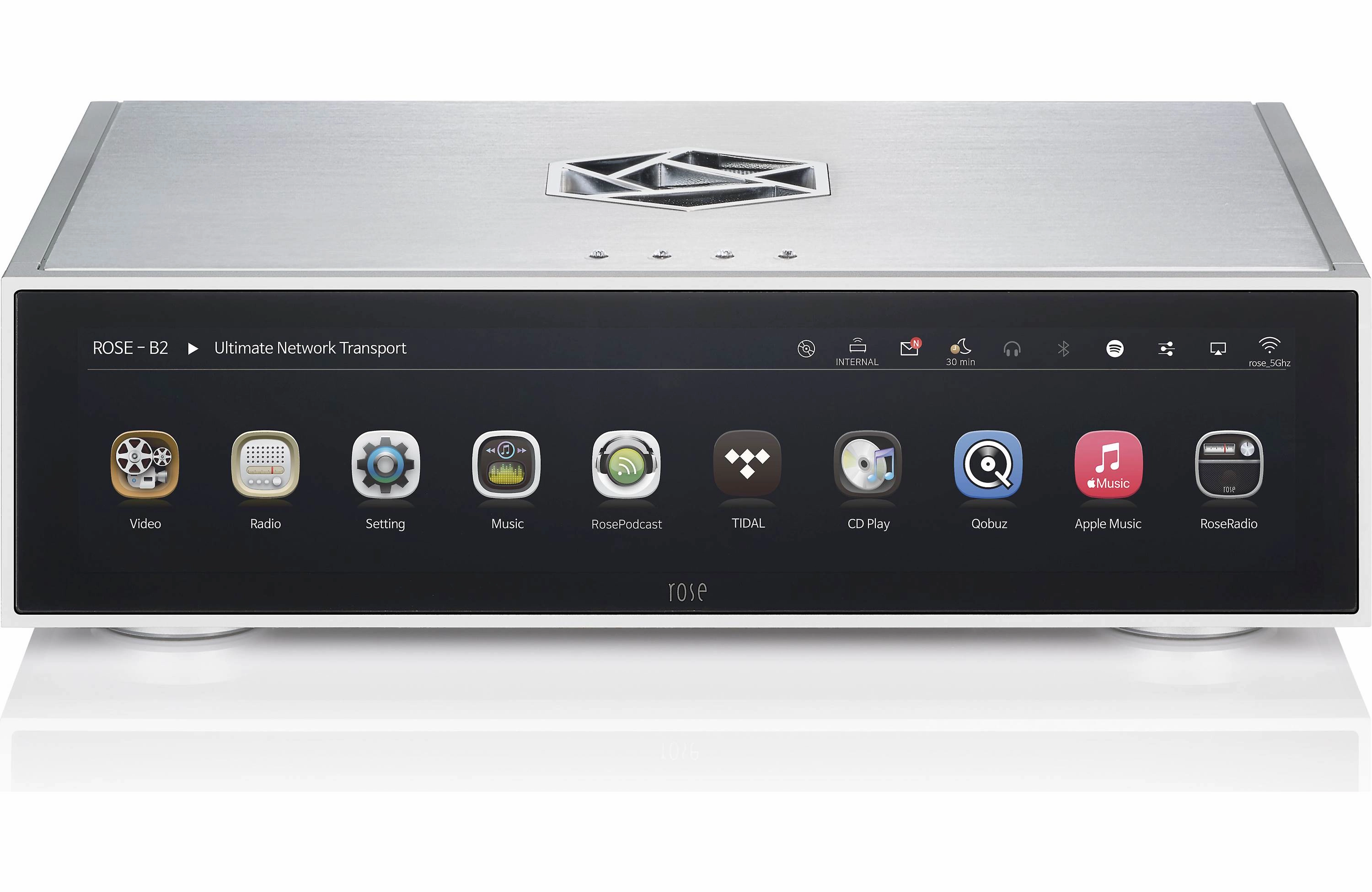 HiFi Rose RS130 Audio and 4K Video Network Streaming Transport