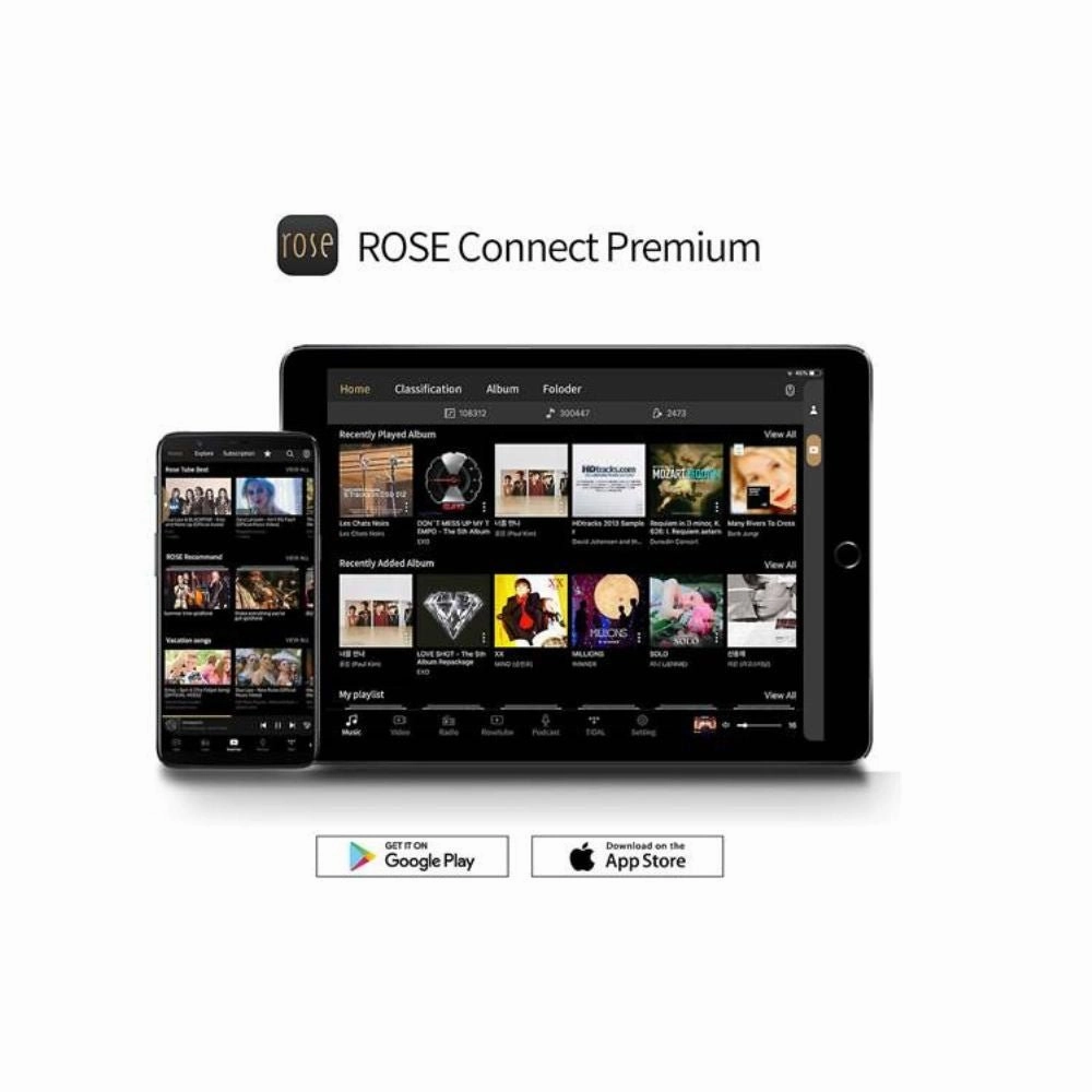 HiFi Rose RS150B Reference HiFi Network  Streamer