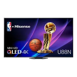 Hisense 65" 4K Smart Mini-LED Pro QLED TV - 65U88N tv wall mount, 55 inch tv