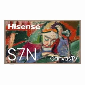 Hisense 65" 4K Smart CanvasTV QLED Google TV - 65S7N tv wall mount, 55 inch tv
