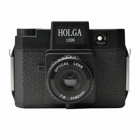 Holga 1201N Non-Flash - Black mirrorless camera
