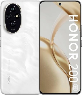 Honor 200 Dual Card Open Market Ver. GB Charger, 12GB & 512GB, Moonlight White Cell Phone