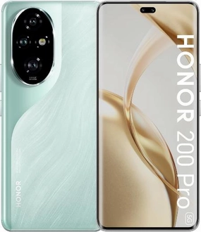 Honor 200 Pro Dual Card Open Market Ver. GB Charger, 12GB & 512GB, Ocean Cyan Cell Phone