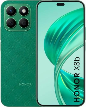 Honor X8b, 8GB & 256GB, Dual Card Open Market Ver. GB Charger, Glamorous Green Cell Phone