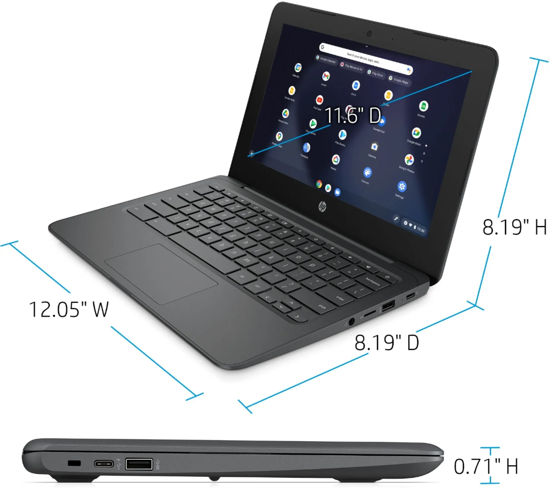 HP 11A-NB0013 11" Chromebook