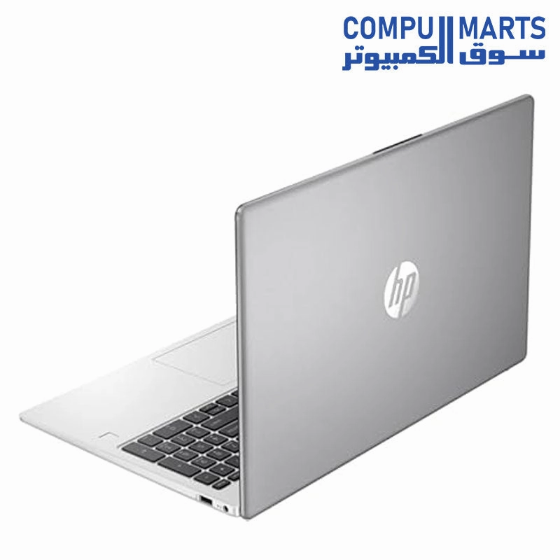 HP250G10(725G9EA) - 13th Intel core i7-1355U LAPTOP , 16GB RAM , 512GB SSD, Intel Iris X Graphics, 15.6" FHD (1920X1080) anti-glare 250 nits, Dos - Turbo silver