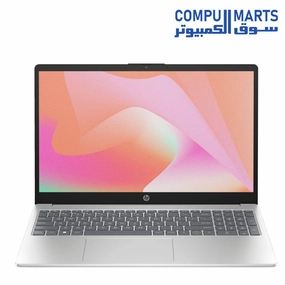 HP 15-fd0052ne - 13th Intel i5-1334U 10-Cores, 8 GB RAM, 512GB SSD, NVIDIA GeForce MX570 2GB GDDR6 dedicated Graphics, 15.6" FHD (1920x1080) anti-glare 250 nits, Dos - Natural silver mini pc,computer