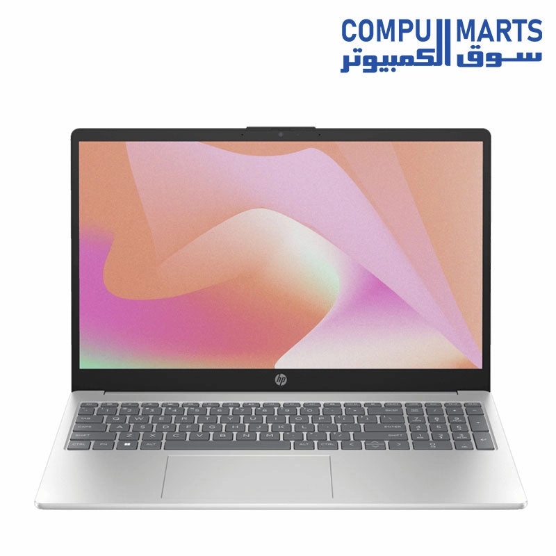 HP 15-FD0346nia Intel Core-i7-1335U 8GB RAM 512GB SSD Intel Iris Xe 15.6 Inch FHD-250nits backlit keyboard  Silver mini pc,computer