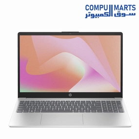 HP 15-FD0346nia Intel Core-i7-1335U 8GB RAM 512GB SSD Intel Iris Xe 15.6 Inch FHD-250nits backlit keyboard  Silver mini pc,computer