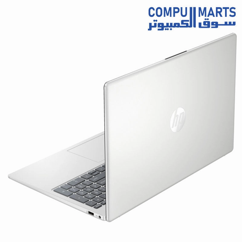 HP 15-fd0355nia - 13th Intel i5-1334U 10-Cores LAPTOP, 8 GB RAM, 512GB  SSD, Intel Iris X Graphics, 15.6" FHD (1920x1080) anti-glare 250 nits, Dos - Natural silver