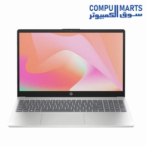 HP 15-fd0362nia Laptop - Intel Core i5-1334U,  RAM 8GB DDR4, 512GB SSD, NVIDA MX570 2GB, 15.6-inch FHD, Dos mini pc,computer