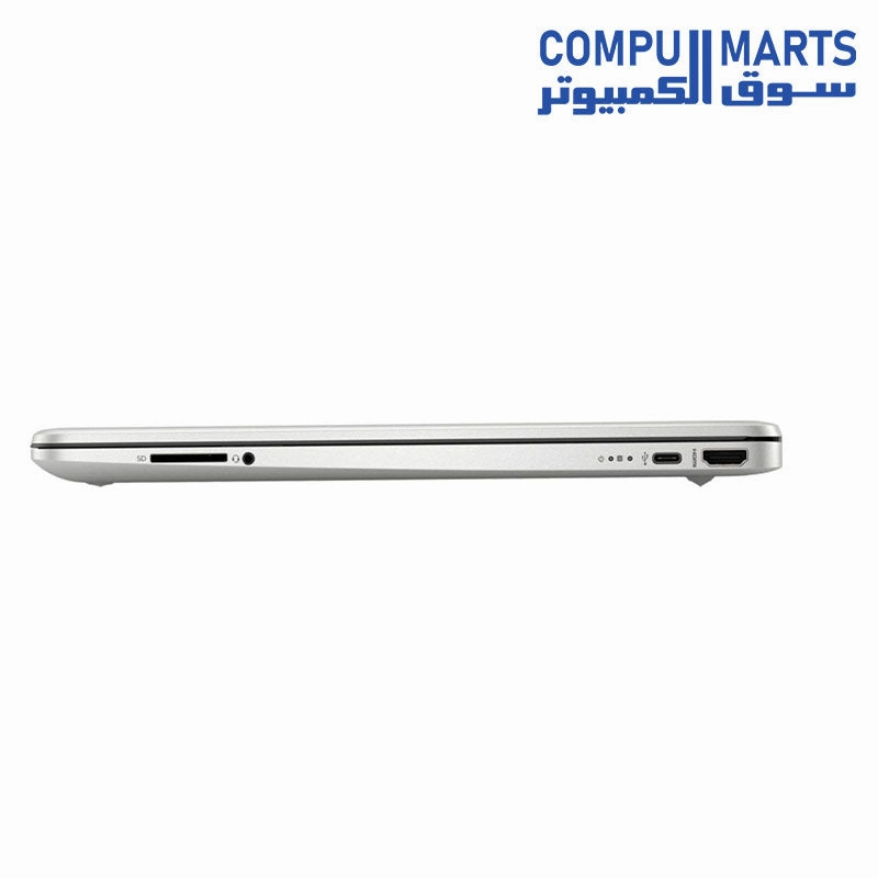 HP 15s-eq1002ne Laptop, AMD Ryzen 3-3250U, 15.6 Inch HD, 256GB SSD, 4GB RAM, AMD Radeon Integrated Graphics, Windows 11, Natural Silver