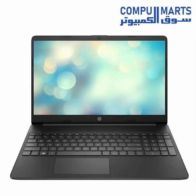 HP 15s-eq2383 Laptop - Ryzen 3 5300U 4-Cores, 8GB RAM, 256GB SSD, AMD Radeon Graphics, 15.6" FHD (1920 x 1080) micro-edge anti-glare 250 nits, DOS - Jet Black mini pc,computer
