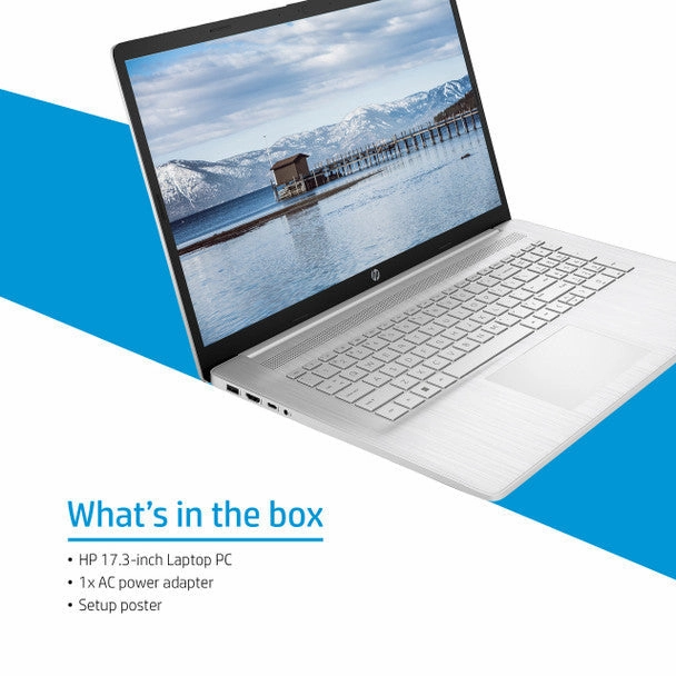 HP 17.3" Laptop Full HD Intel Core i5 8GB RAM 512GB Silver | 8B2M1EA#ABU