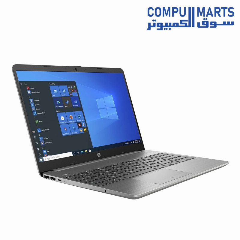 HP 255 G8 - Ryzen 5 5500U 6-Cores, 8GB RAM, 256GB SDD, AMD Radeon Graphics, 15.6" FHD 1920 x 1080 micro-edge antiglare 250 nits, Dos- Silver