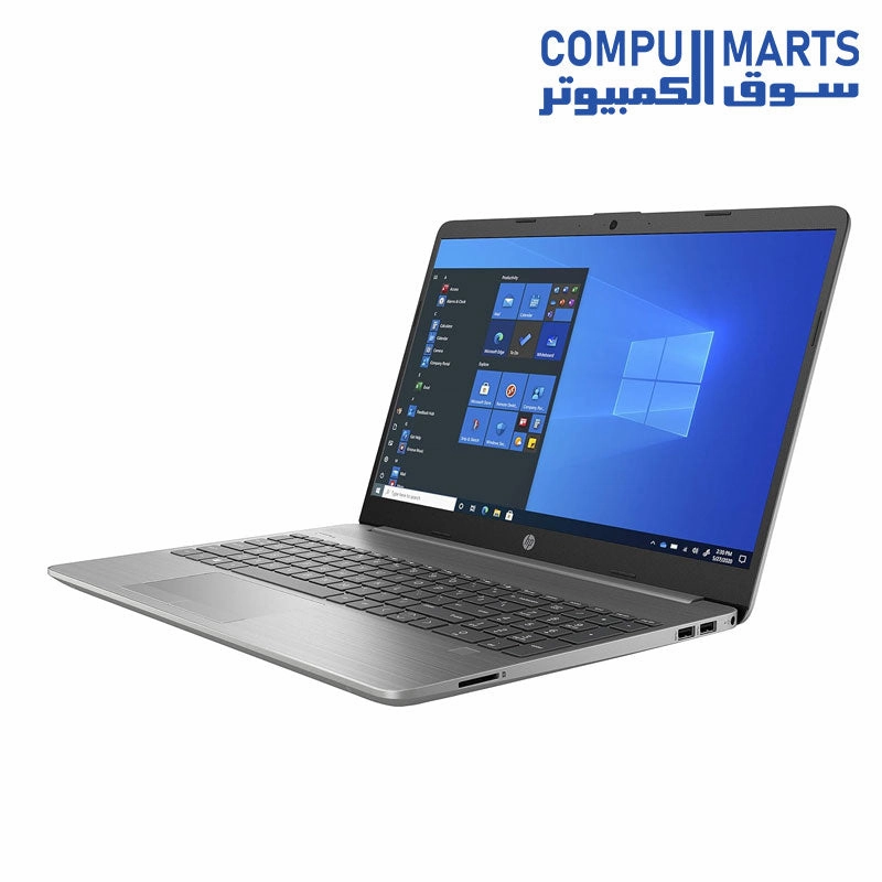 HP 255 G8 - Ryzen 5 5500U 6-Cores, 8GB RAM, 256GB SDD, AMD Radeon Graphics, 15.6" FHD 1920 x 1080 micro-edge antiglare 250 nits, Dos- Silver