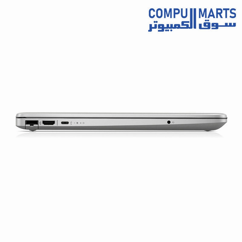 HP 255 G8 - Ryzen 5 5500U 6-Cores, 8GB RAM, 256GB SDD, AMD Radeon Graphics, 15.6" FHD 1920 x 1080 micro-edge antiglare 250 nits, Dos- Silver
