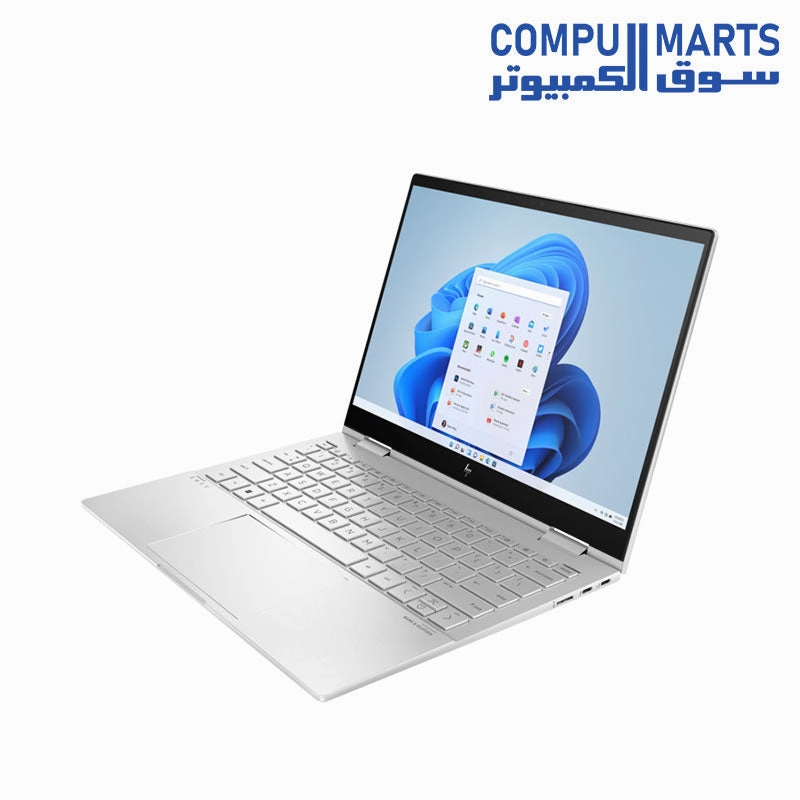 HP ENVY X360 13-bf0003ne - Intel Core I5-1230U - 8GB - 512GB SSD - Intel Iris Xe Graphics - 13.3" WUXGA - Win11 - Natural Silver