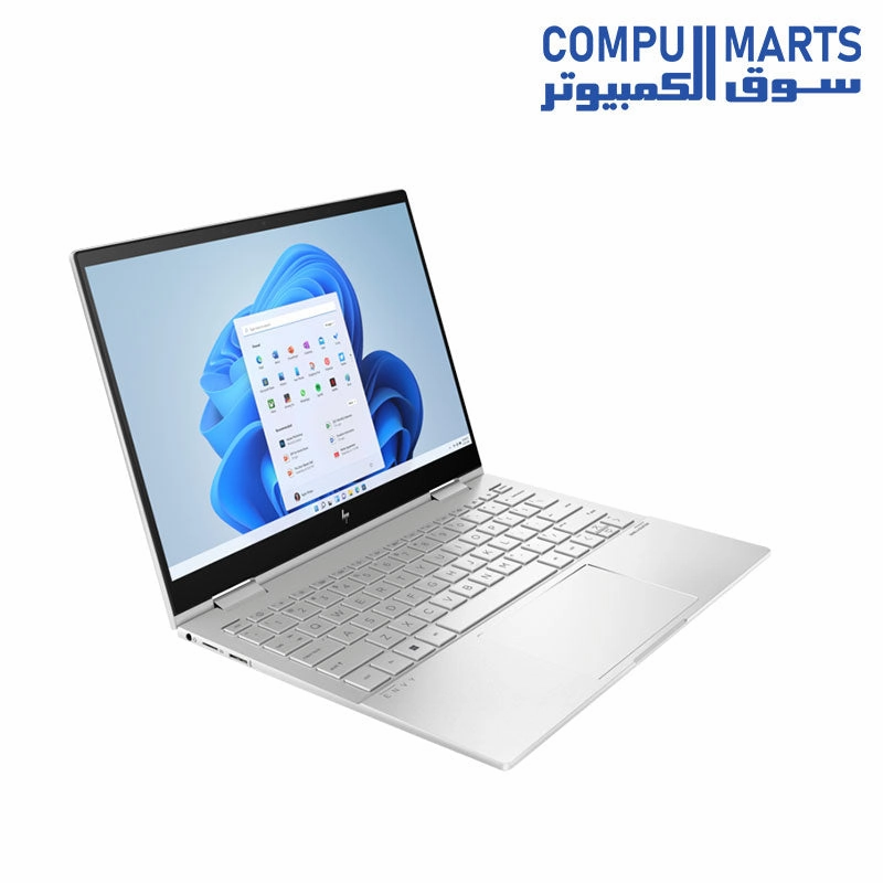HP ENVY X360 13-bf0003ne - Intel Core I5-1230U - 8GB - 512GB SSD - Intel Iris Xe Graphics - 13.3" WUXGA - Win11 - Natural Silver