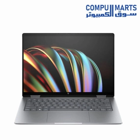 HP Envy X360 14-es1013dx Laptop, Intel Core 5-120U Processor, 14 Inch FHD Touch Display, 512 GB SSD, 8 GB RAM LPDDR4X, Intel Iris Xe Graphics, Win11, Meteor Silver - 9R8R2UA mini pc,computer