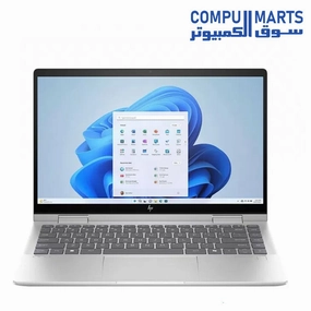 HP ENVY X360 14-ES1023DX 2-IN-1 (Intel CORE I7-150U-5.4GHz-16GB-512GB SSD-14 FHD IPS TOUCH-CAMERA, FPR, BT- WIFI, WIN 11 HOME- INTEL IRIS XE GRAPHICS-SILVER ) mini pc,computer