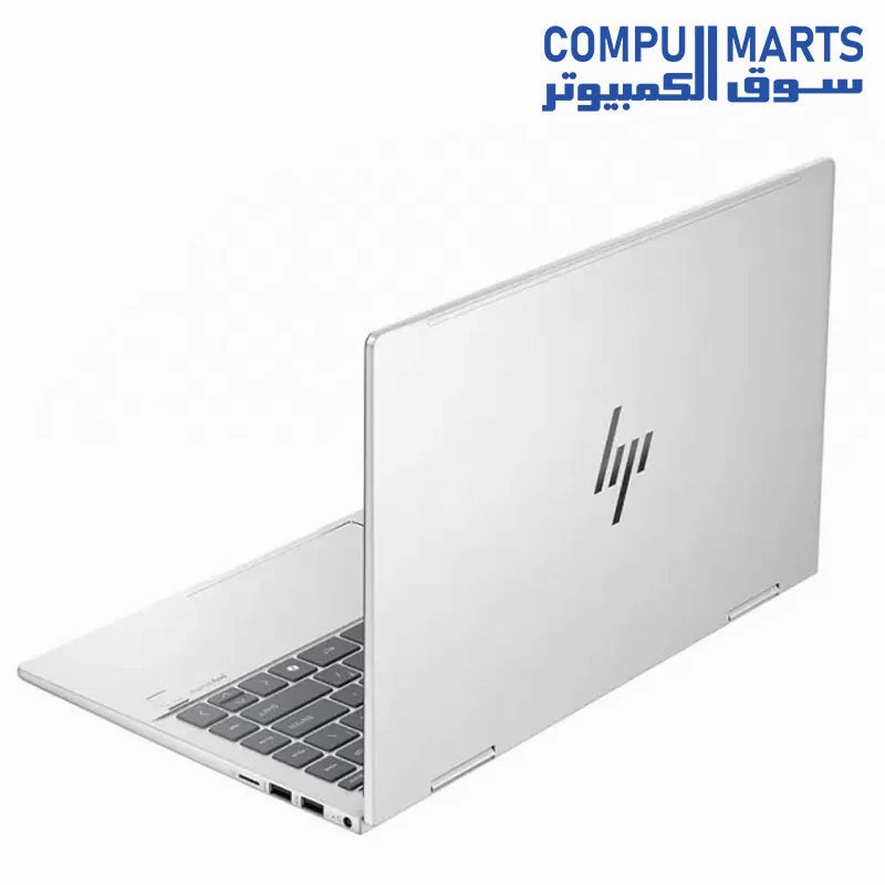 HP Envy X360 16-ac0013dx Covertible 2n1 Laptop - Intel core Ultra 5 125U 12-cores, 16GB LPDDR5-6400 RAM, 512GB SSD, 16" WUXGA (1920X1200) IPS Touch, Backlit, FingerPrint, Windows 11 - Glacier Silver
