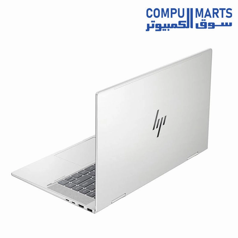 HP Envy X360 2-IN-1 14-ES0013DX Laptop - 13th Intel core i5-1335U 10-cores, 8GB, 512GB SSD, Intel Iris Xe Graphics, 14" FHD (1920X1080) IPS MuliTouch, FingerPrint, Backlit Keyboard, Windows 11, Silver