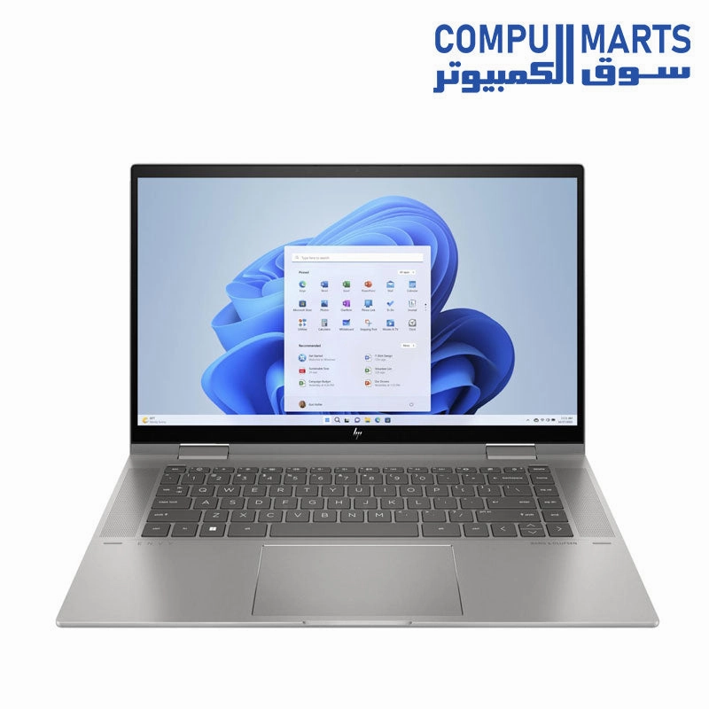 HP Envy x360 2-in-1 Laptop (15.6 FHD Touch, Intel i5-1335U, 8GB RAM, 512GB SSD, Silver) 15-ew1058wm 85S59UA#ABA
