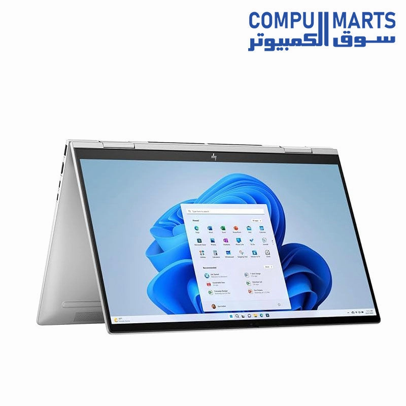 HP Envy x360 Convert 15-es2501dx 2-in-1 Laptop - 12th Intel Core i7-1260P 12-Cores, 16GB RAM, 512GB SSD, Intel Iris Xe Graphics, 15.6" FHD (1920x1080) Multi Touch IPS, FingerPrint, Backlit, Windows 11