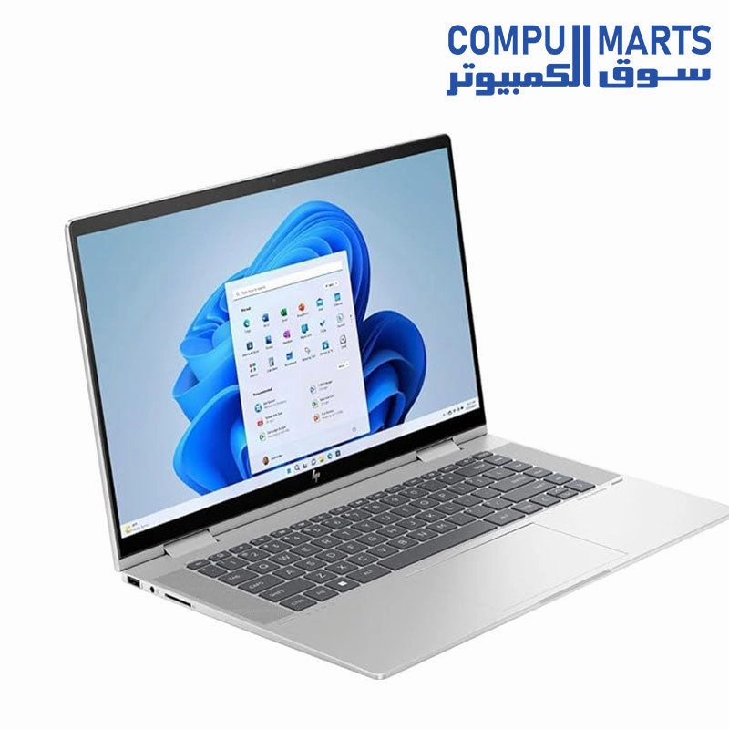 HP Envy x360 Convert 15-es2501dx 2-in-1 Laptop - 12th Intel Core i7-1260P 12-Cores, 16GB RAM, 512GB SSD, Intel Iris Xe Graphics, 15.6" FHD (1920x1080) Multi Touch IPS, FingerPrint, Backlit, Windows 11