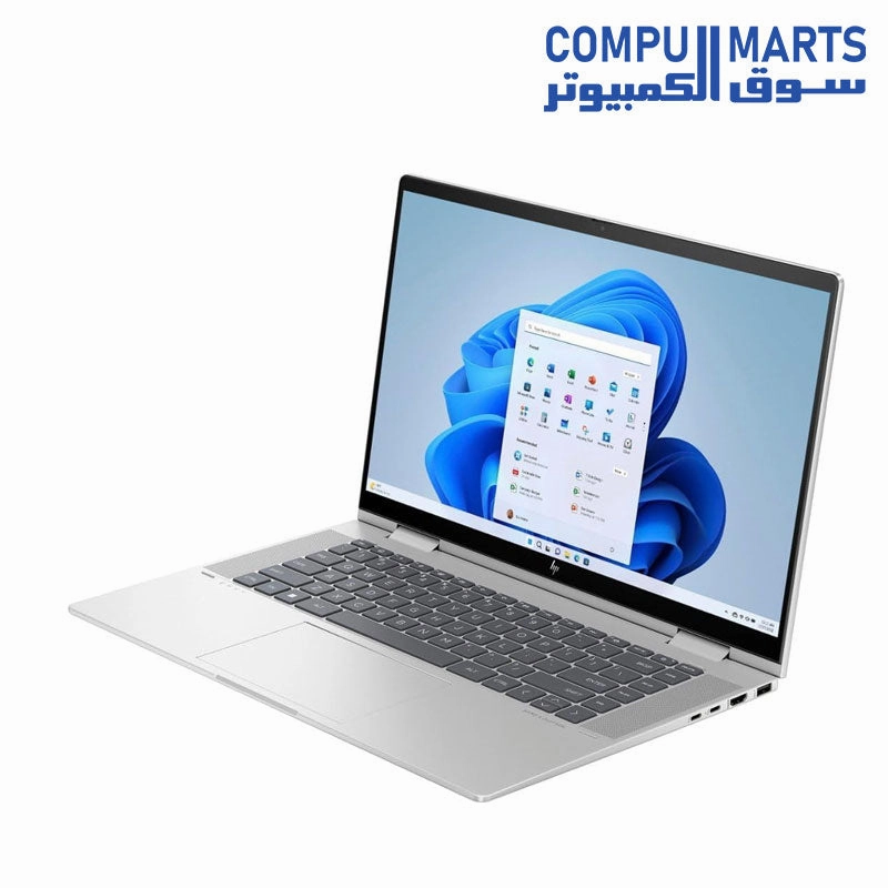 HP Envy x360 Convert 2-in-1 Laptop - 12th Intel Core i7-1260P 12-Cores, 16GB RAM, 512GB SSD, Intel Iris Xe Graphics, 15.6" FHD (1920x1080) Multi Touch IPS, FingerPrint, Backlit, Win 11