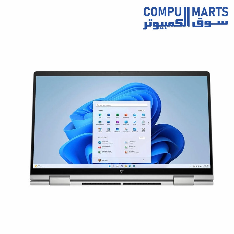 HP Envy x360 Convert 2-in-1 Laptop - 12th Intel Core i7-1260P 12-Cores, 16GB RAM, 512GB SSD, Intel Iris Xe Graphics, 15.6" FHD (1920x1080) Multi Touch IPS, FingerPrint, Backlit, Win 11