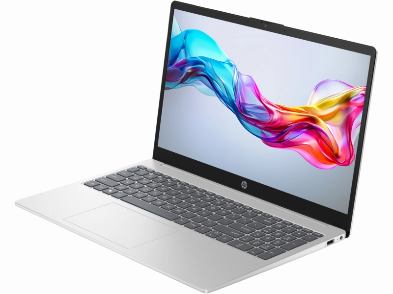 HP Laptop 15- Core i3-1315U, 8GB DDR4 & 512GB SSD, 15.6Inch FHD, Win11, Silver