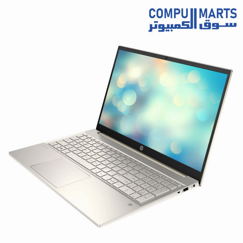 HP Pavilion 15-eg0100ne Intel Core i5 1135G7-8GB Ram-512GB SSD-Nvidia MX350-15.6 HD Touch-Dos-Warm Gold