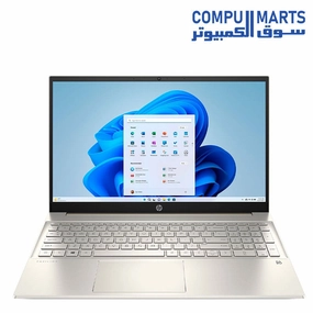 HP Pavilion 15-eg0100ne Intel Core i5 1135G7-8GB Ram-512GB SSD-Nvidia MX350-15.6 HD Touch-Dos-Warm Gold mini pc,computer