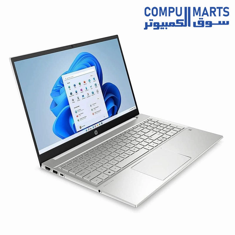 HP Pavilion Laptop 14-DV2005NE (6L8J1EA), Intel Core i7 1255U, 12th Generation, 16GB DDR4 3200 DIMM, 1 TB SSD, Windows 11 Home Single Language - Silver