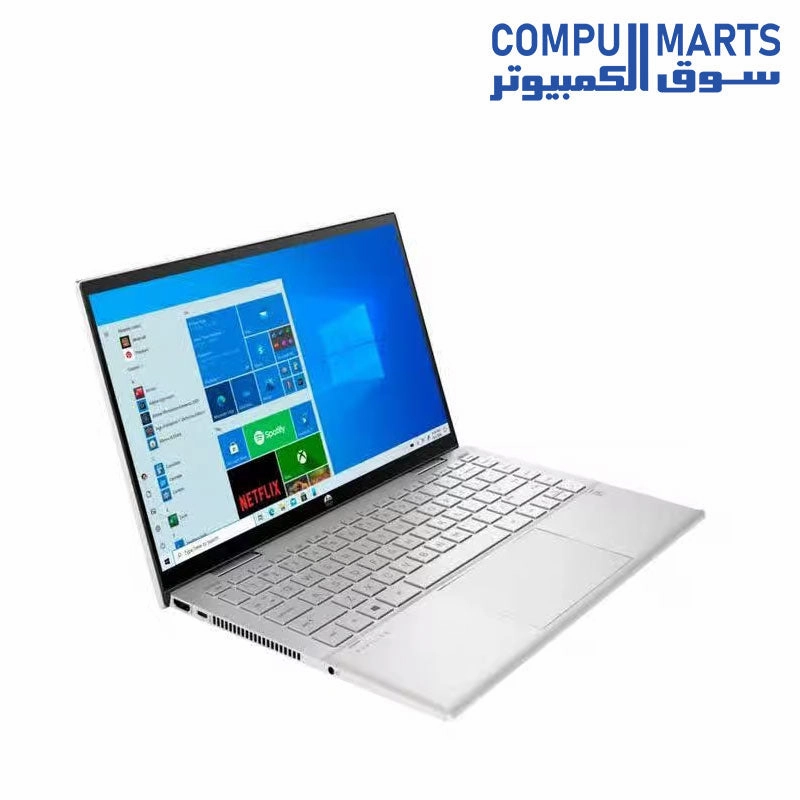 HP Pavilion X360 Convertible 2-in-1 14-dy0013ne-i5-1135G7  8G Ram  512NVME  Intel Iris Xe Graphics  14.0 FHD (1920X1080) IPS MuliTouch, Backlit Keyboard, FingerPrint, Windows 10   Digtal Pen