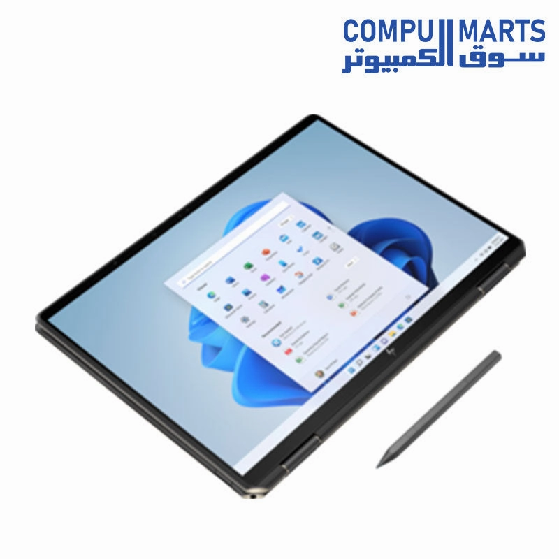 HP SPECTRE X360 16-F1013 Core I7-12700H -16G Ram- 512G NVMe-VGA Intel Iris Xe Graphics - 16 3K  Touch - PEN - Win11 , Blue