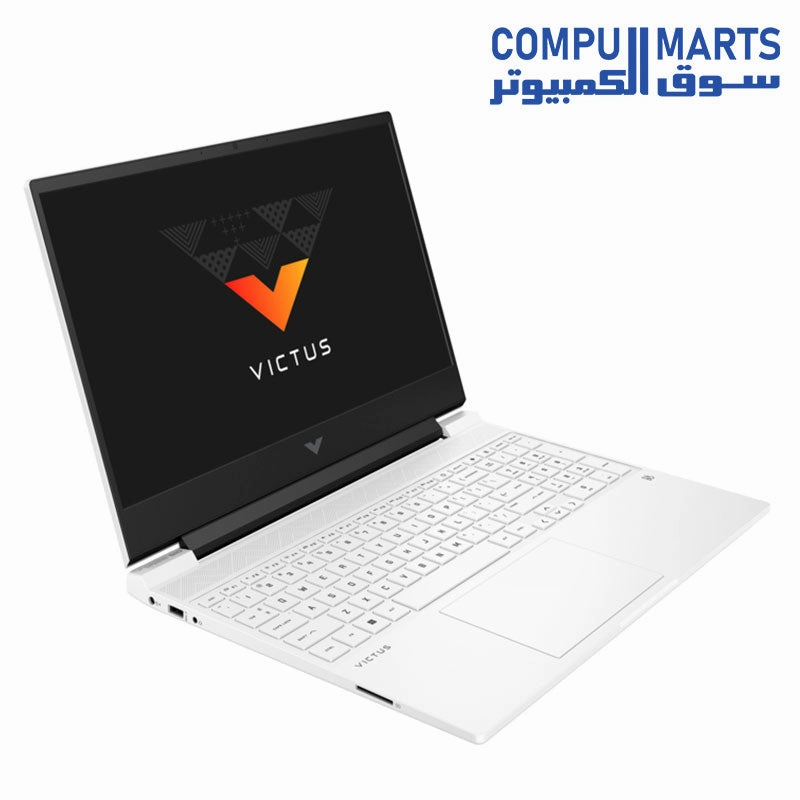 HP Victus Gaming Laptop - CORE I5-13420H 8-Cores, 8GB DDR4-3200 RAM, 512GB SSD, NVIDIA GeForce RTX 3050 6GB GDDR6 Graphics, 15.6" FHD IPS 144Hz - WHITE