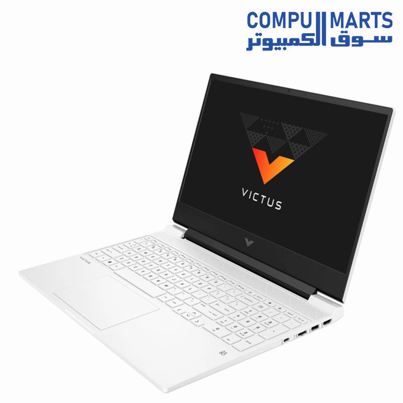 HP Victus Gaming Laptop - CORE I5-13420H 8-Cores, 8GB DDR4-3200 RAM, 512GB SSD, NVIDIA GeForce RTX 3050 6GB GDDR6 Graphics, 15.6" FHD IPS 144Hz - WHITE