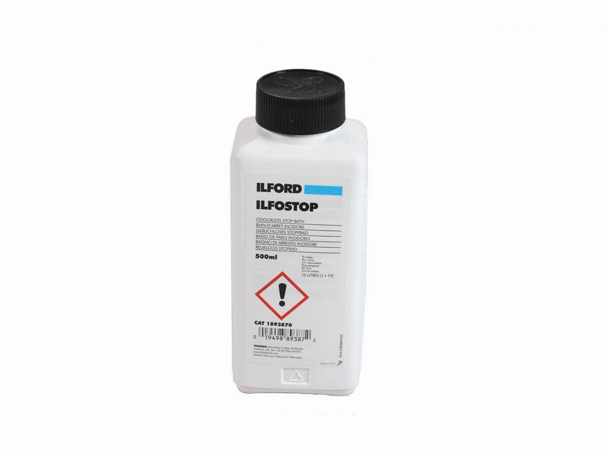 Ilford Ilfostop 500 ml camera