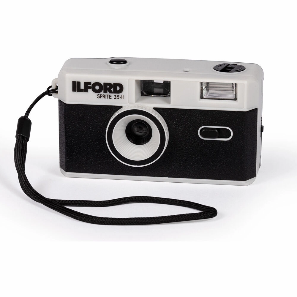 Ilford Sprite 35-II Film Camera - Black & Silver