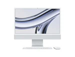 IMac with Retina 4.5K display, Apple M3 chip with 8core CPU and 10core G tv stand, curved tv