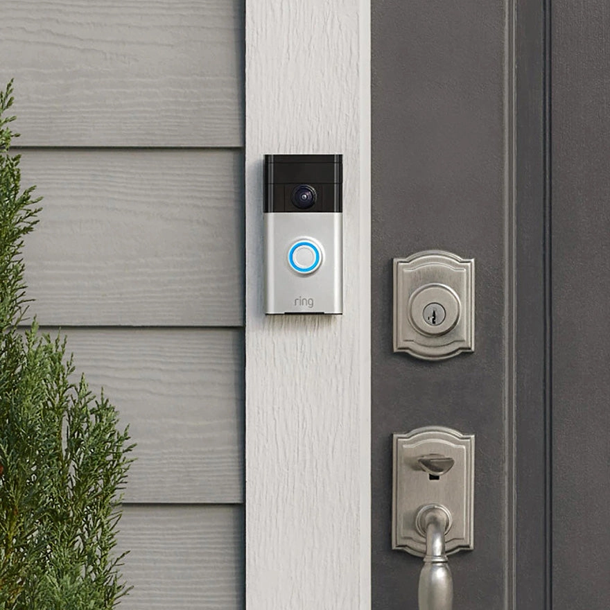 IN STOCK! Ring 8VRSLZ-0EN0 Video Doorbell 3 - 2 color faceplates INCLUDED! (Satin Nickel and Venetian Bronze)