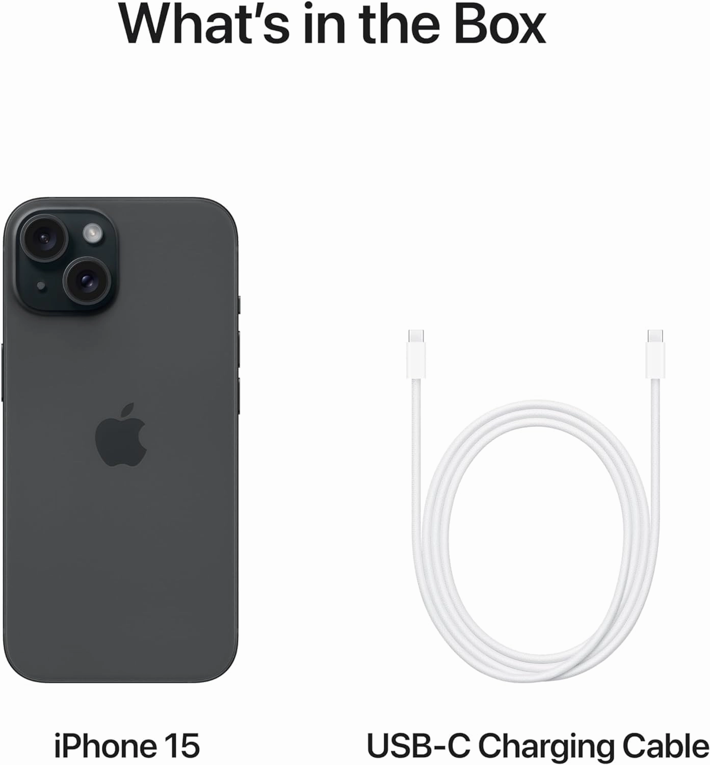 iPhone 15, 6.1Inch, 128GB, Black
