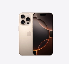 iPhone 16 Pro, 6.3Inch, 128GB, Desert Titanium Cell Phone