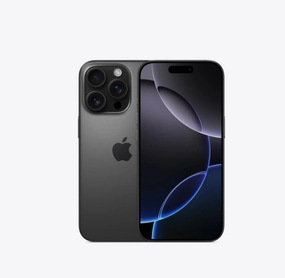 iPhone 16 Pro, 6.3Inch, 256GB, Black Titanium Cell Phone