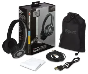 iSport Freedom Wireless Bluetooth On-Ear Sport Headphones - Black tv wall mount, 55 inch tv