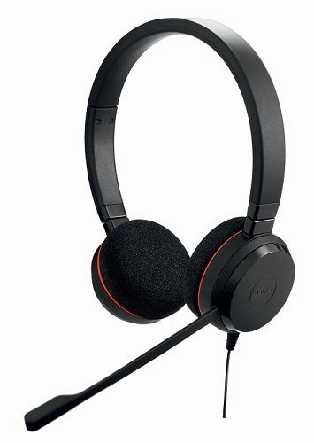Jabra EVOLVE 20 UC Stereo Noise Cancelling USB Headset noise cancelling headphones, bluetooth earbuds